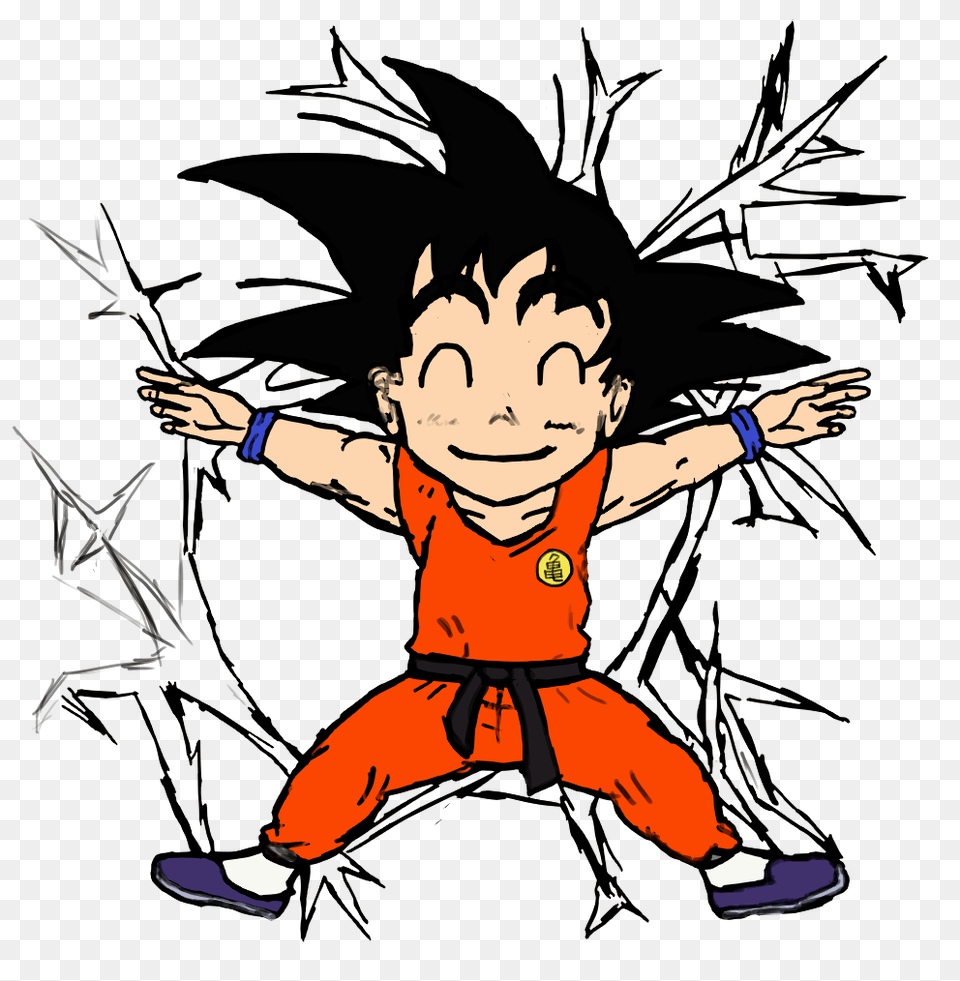 Tournament Chibi Goku Krillin And Yamcha Sans, Baby, Person, Face, Head Free Transparent Png