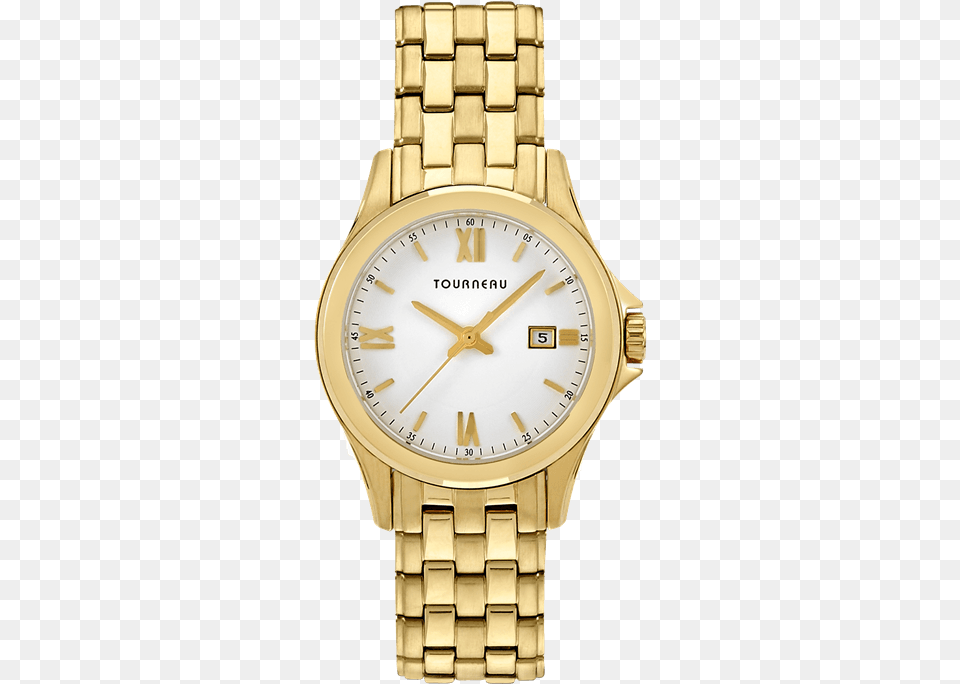 Tourneau Men39s Watch Gold, Arm, Body Part, Person, Wristwatch Free Transparent Png