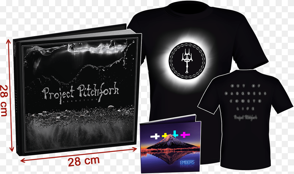 Tourset T Shirt Project Pitchfork Quotakkretionquot Look Up I39m Down There, Clothing, T-shirt Free Transparent Png