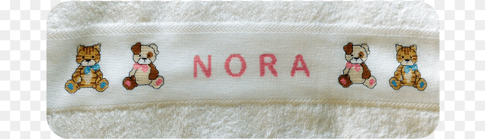 Tovallola Nora Tot Letras En Punto De Cruz Para Bautizo, Pattern, Stitch, Embroidery, Toy Free Png