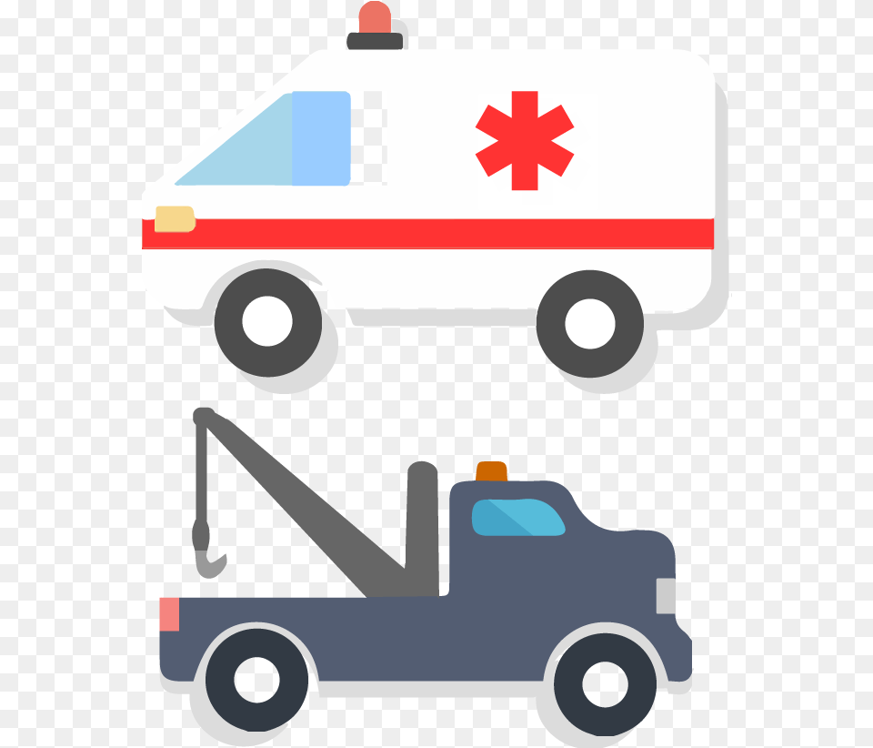 Tow And Ambulance, Van, Transportation, Vehicle, First Aid Free Transparent Png