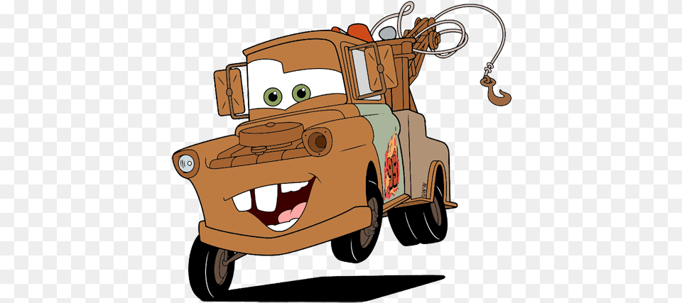 Tow Mater Logo Logodix Mater Cars Clipart, Machine, Wheel, Bulldozer, Tow Truck Free Png