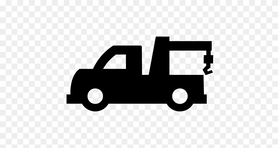Tow Tow Truck Icon With And Vector Format For Unlimited, Gray Free Png
