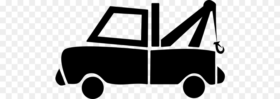 Tow Truck Gray Free Transparent Png