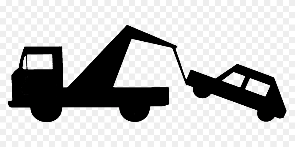 Tow Truck Clip Art, Stencil, Vehicle, Transportation, Tow Truck Free Png Download