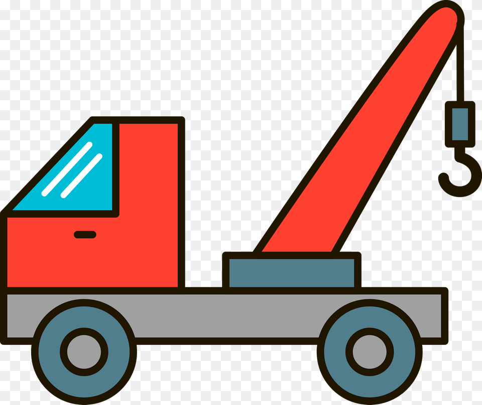 Tow Truck Clipart, Vehicle, Grass, Plant, Transportation Free Png