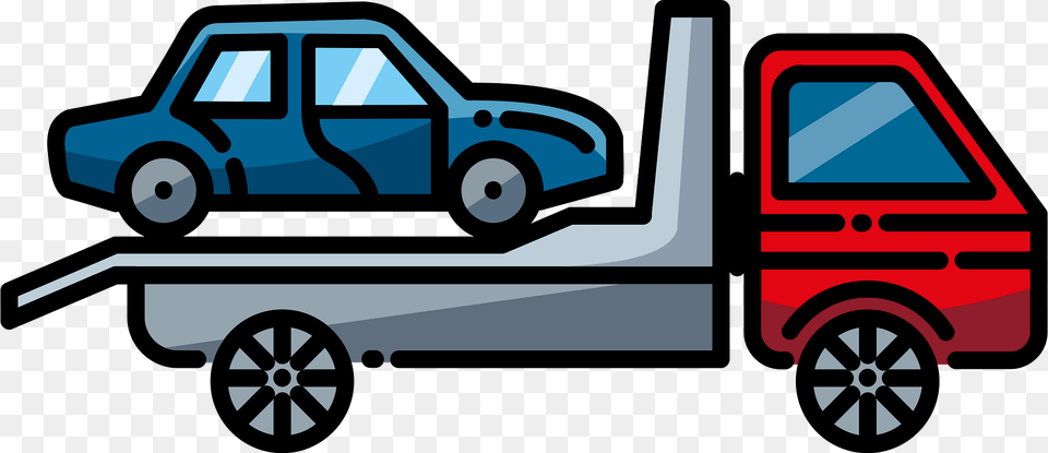 Tow Truck Clipart, Pickup Truck, Transportation, Vehicle, Machine Png Image