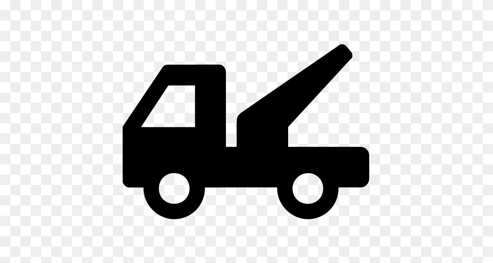 Tow Truck Easyicon Net Icon With And Vector Format, Gray Png Image