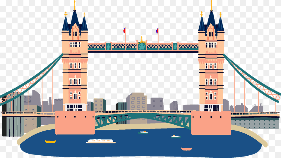 Tower Bridge Clipart, Arch, Architecture, City Free Png