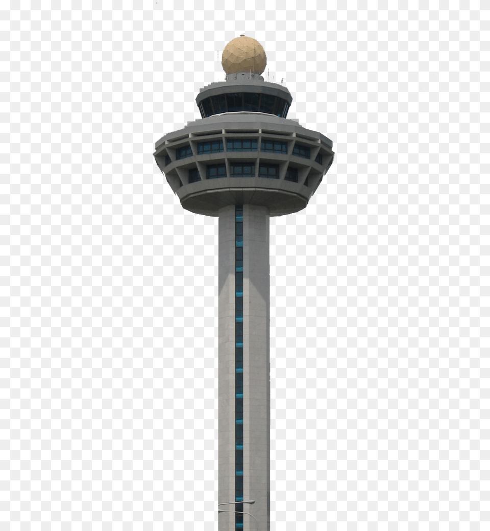 Tower Changi Airport, Architecture, Building, Control Tower Png Image