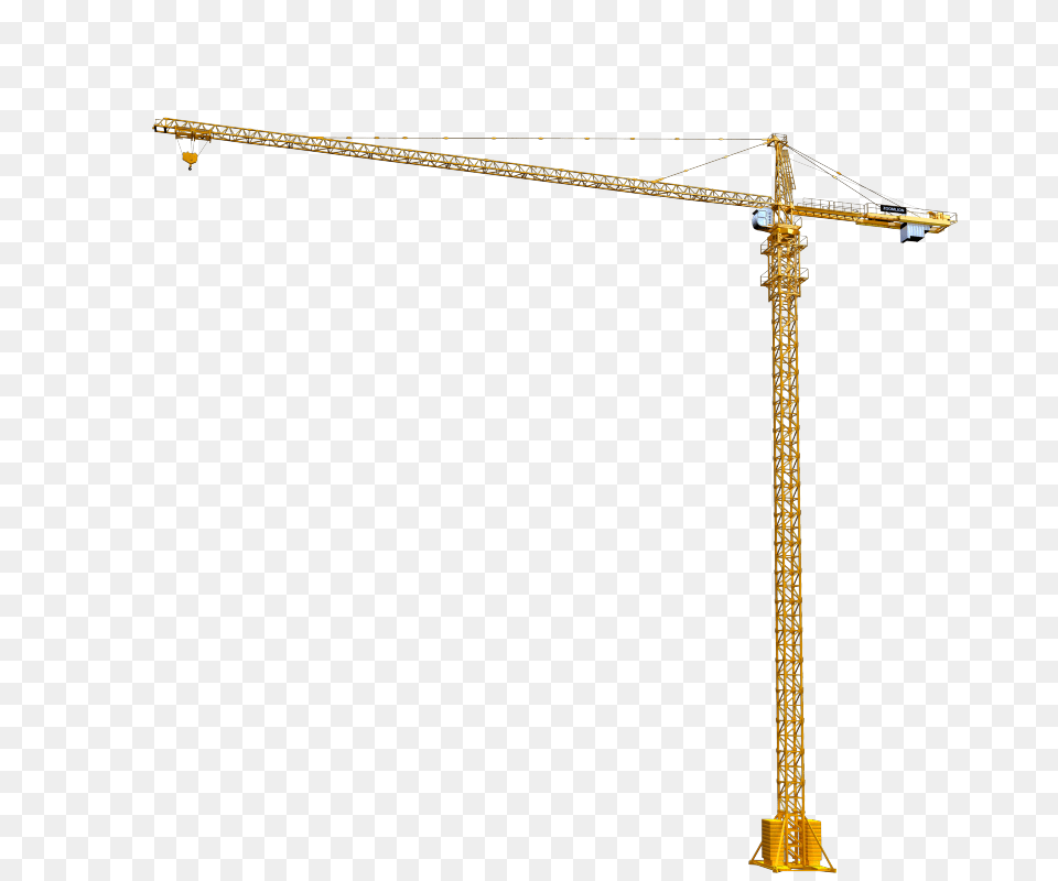 Tower Cranes Trolley Boom Top Slewing Tc6517b 10 Zoomlion, Construction, Construction Crane Free Png