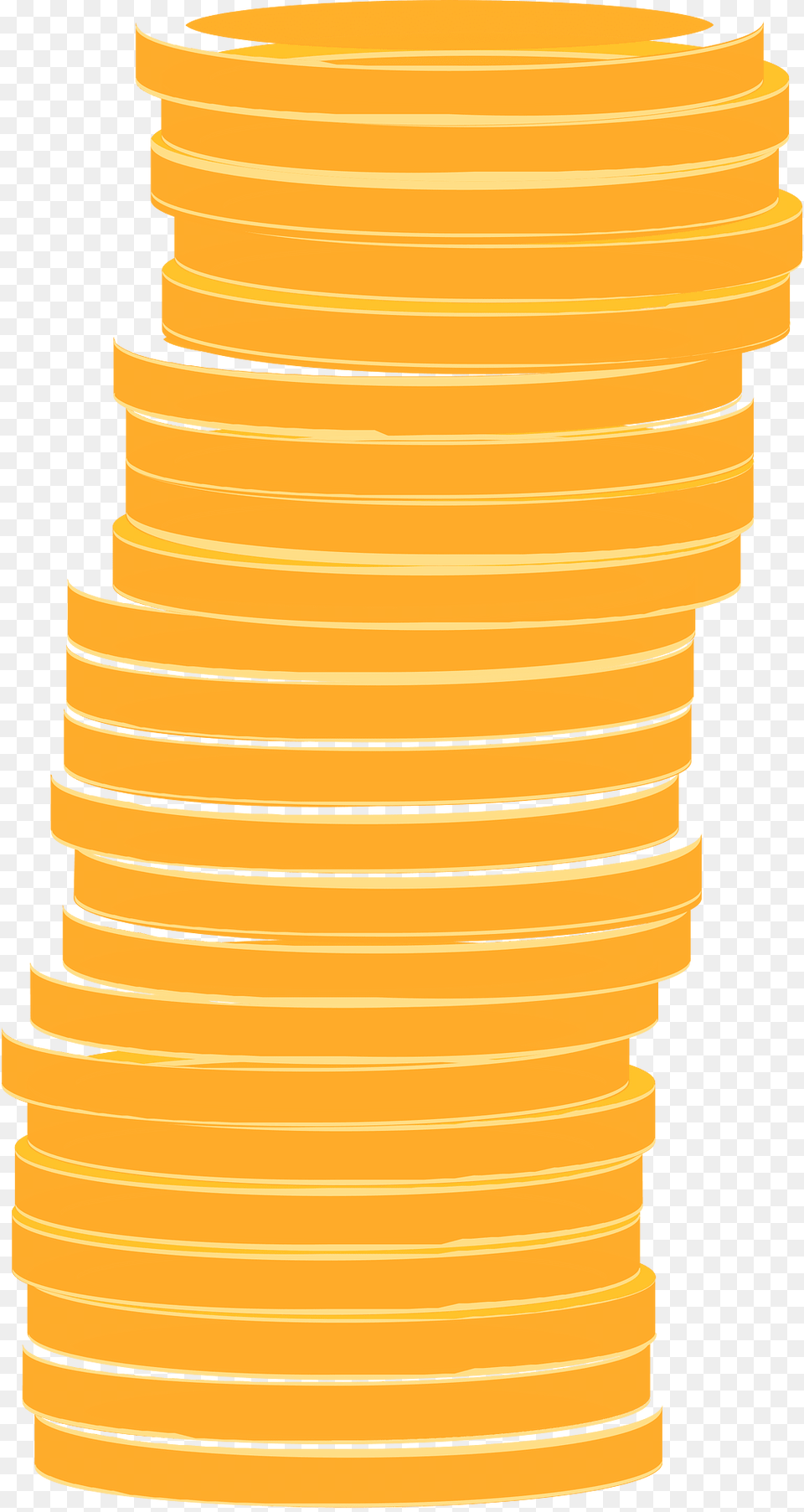Tower Of Coins Clipart, Blade, Cooking, Knife, Sliced Png