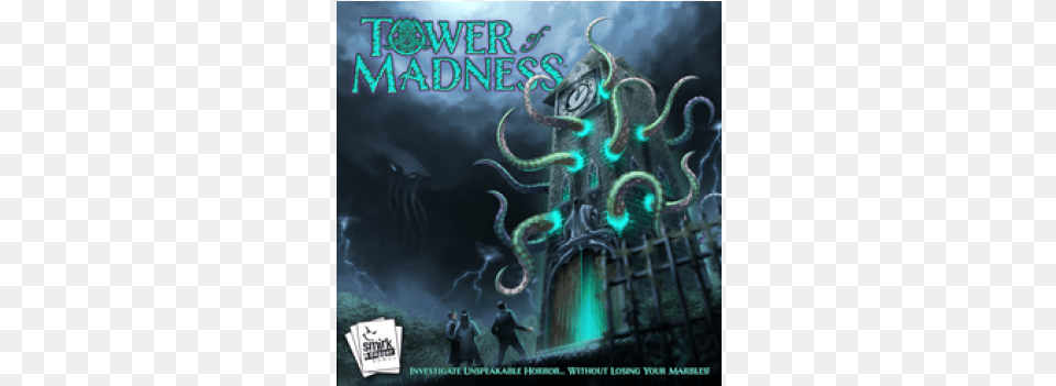 Tower Of Madness Tower Of Madness Board Game, Book, Publication, Adult, Male Free Png