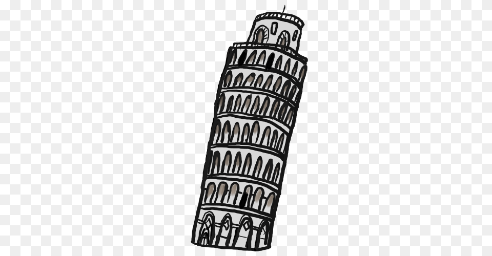 Tower Of Pisa Clip Art, Text, Can, Tin Png