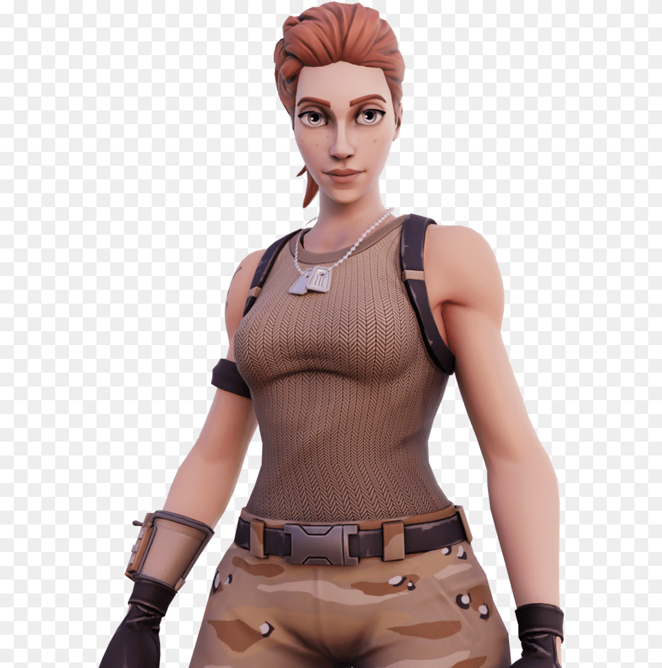 Tower Recon Specialist Outfit Featured Fortnite Tower Recon Specialist, Woman, Adult, Person, Female Png Image