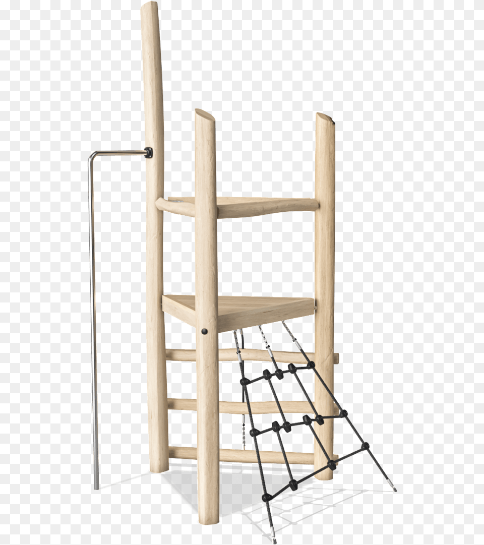 Tower With Firemans Pole Shelf, Furniture, Chair, Crib, Infant Bed Png