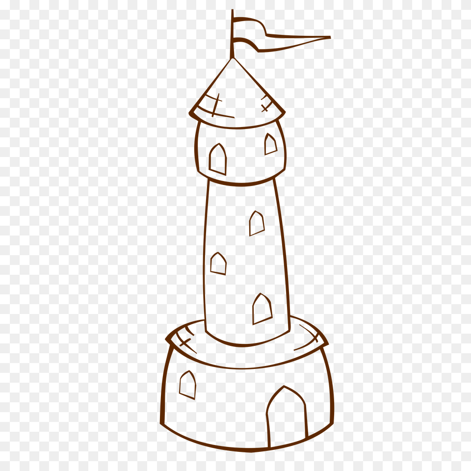 Towers Clipart Black And White Png