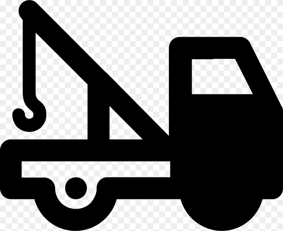 Towing Crane Towing Crane Icon, Vehicle, Truck, Transportation, Tow Truck Png Image