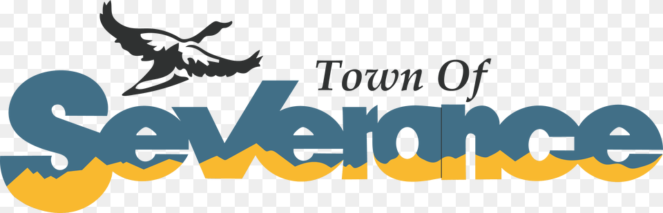 Town Board Meeting September Town Of Severance, Logo, Animal, Bird, Goose Png