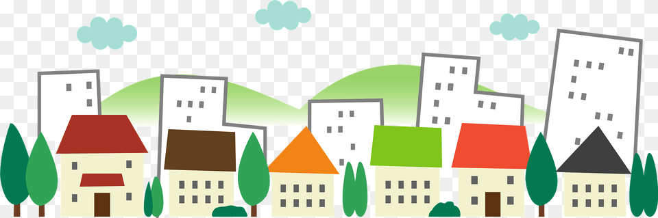 Town Clipart, Neighborhood, City, Architecture, Building Free Transparent Png
