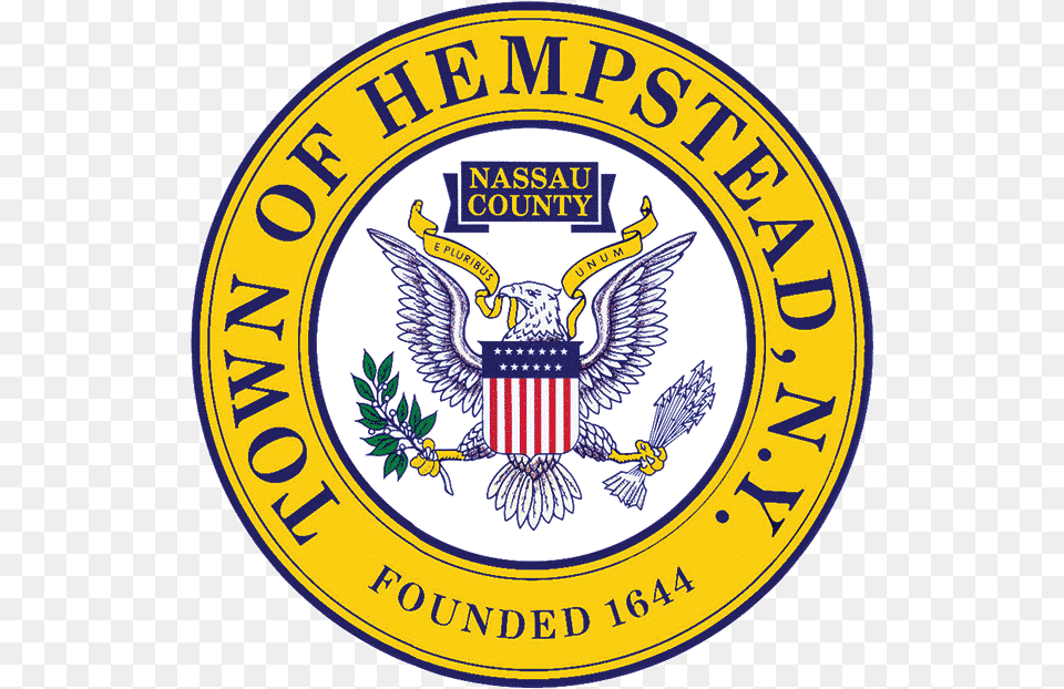 Town Of Hempstead Seal, Badge, Emblem, Logo, Symbol Png