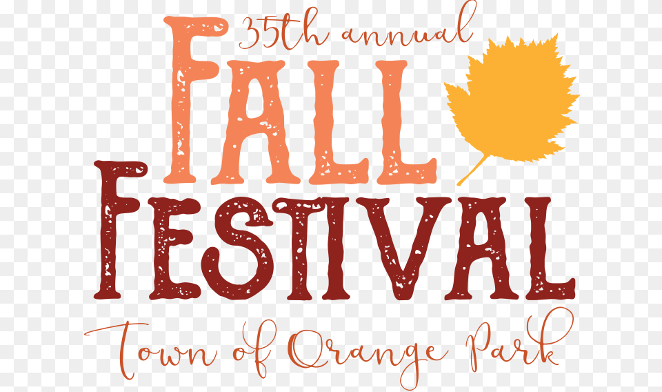 Town Of Orange Park Fall Festival, Leaf, Plant, Book, Publication Free Png Download