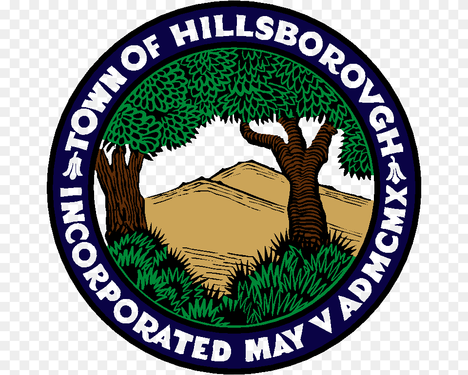 Town Seal Town Of Hillsborough Ca Logo, Badge, Symbol, Emblem Free Png