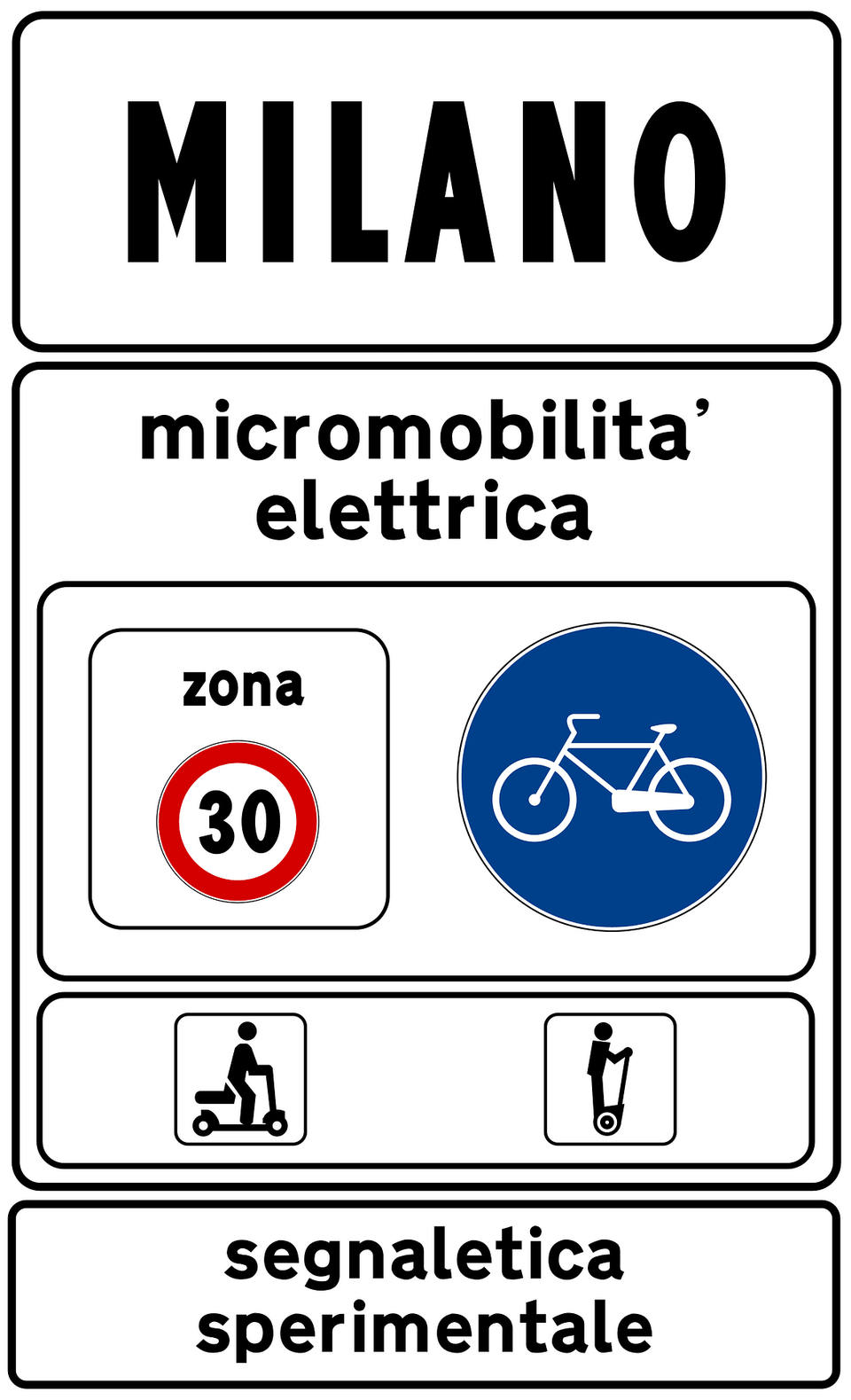 Town Sign Start Of Urban Area Where Electric Micromobility Is Being Experimented Clipart, Symbol, Bicycle, Transportation, Vehicle Free Png
