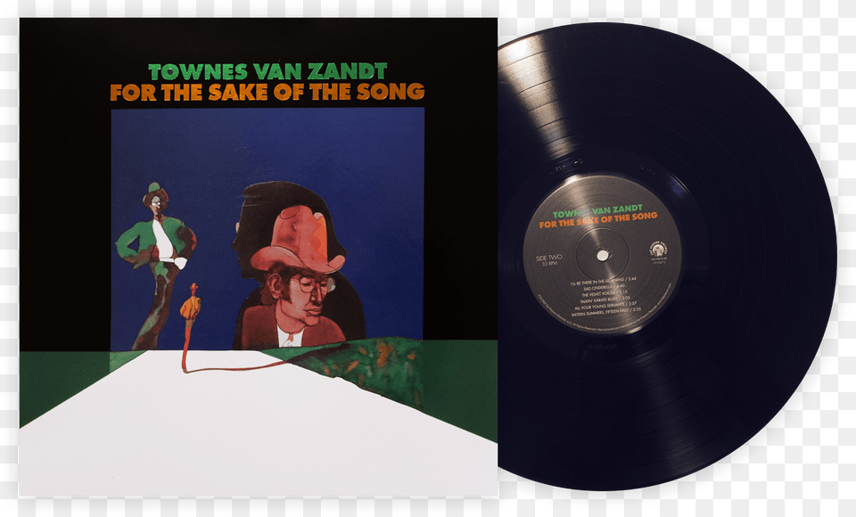 Townes Van Zandt 39for The Sake Of The Song39 Townes Van Zandt For The Sake Of Song, Person, Adult, Male, Man Png Image