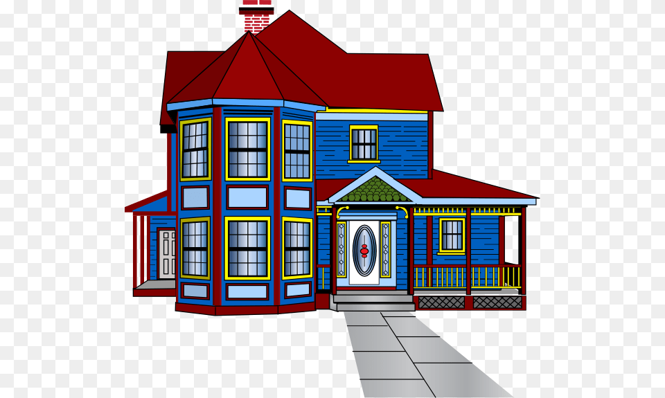 Townhouse Clipart, Architecture, Building Png Image