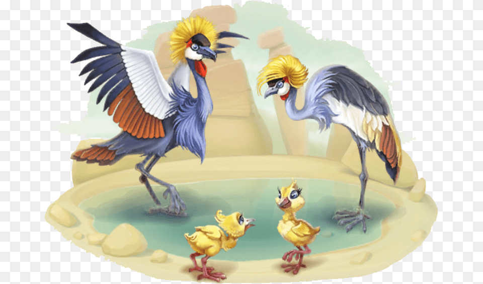 Township Wiki Cartoon, Animal, Beak, Bird Free Png