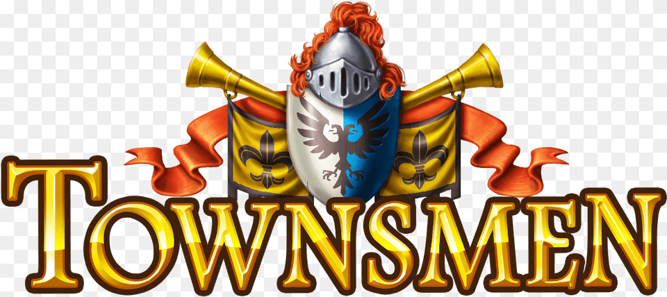 Townsmen Switch Logo Illustration, Armor, Person Free Png Download