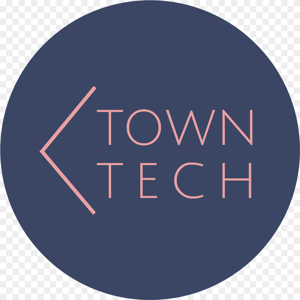 Towntech Navy Circle, Sphere, Disk, Text, Light Free Transparent Png