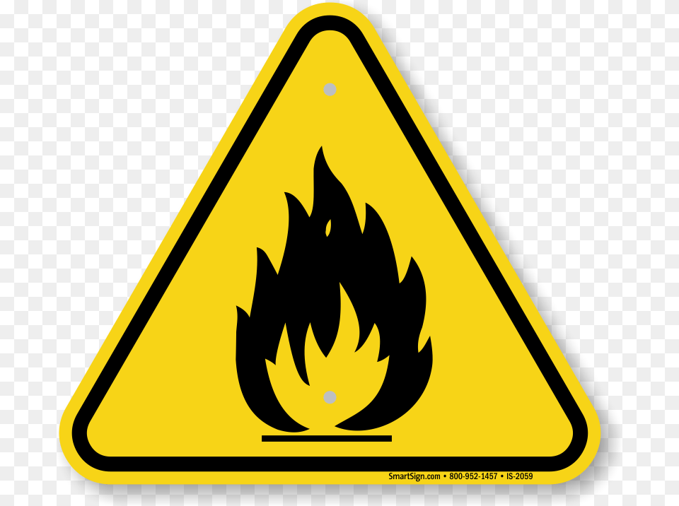 Toxic Clipart Caution Warning Sign Fire, Symbol, Road Sign Png