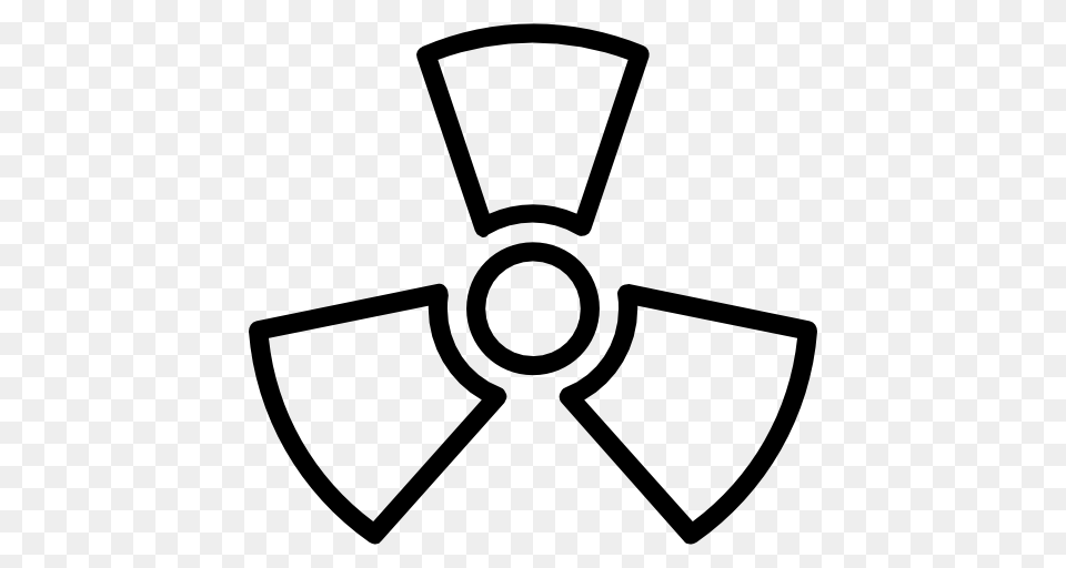 Toxic Danger Hazard Signs Signaling Biohazard Icon, Gray Png