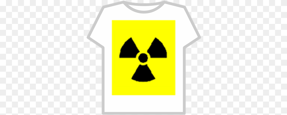 Toxic Logo Nuke T Shirt Roblox, Clothing, Nuclear, T-shirt, Person Png