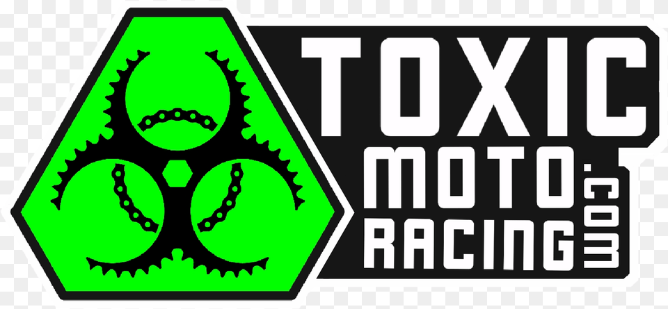 Toxic Moto Racing Sign, Green, Scoreboard, Sticker, Logo Png