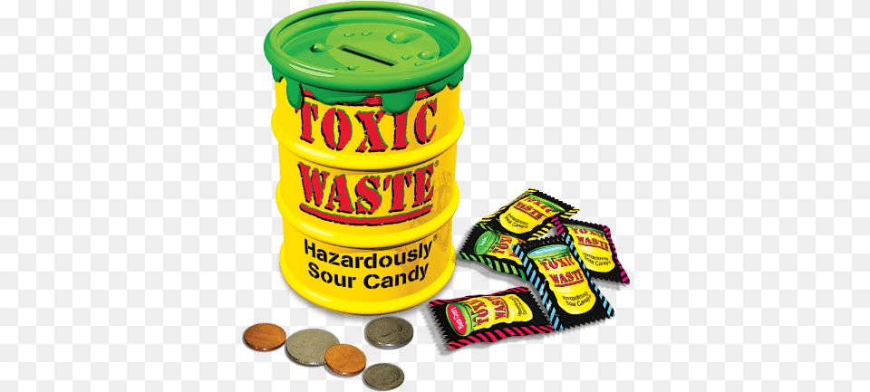 Toxic Waste Money Box Toxic Waste Sour Candy 17 Oz Free Transparent Png