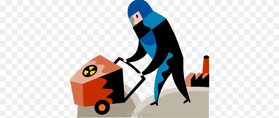Toxic Waste Royalty Free Vector Clip Art Illustration, Cleaning, Person, Adult, Female Png Image