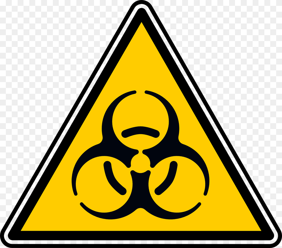 Toxic Waste Sign, Symbol, Triangle, Animal, Fish Free Transparent Png