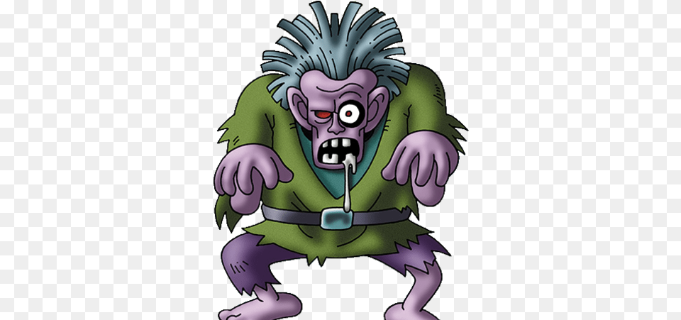 Toxic Zombie Dragon Quest Wiki Fandom Transparent, Baby, Person, Book, Comics Png