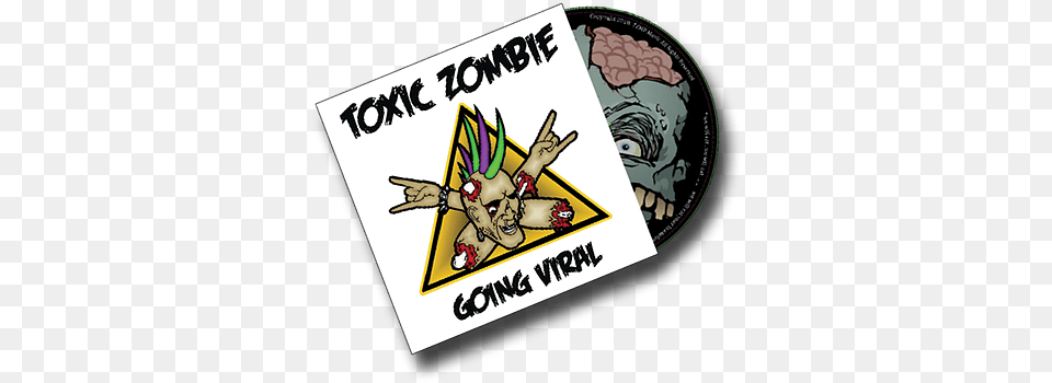 Toxiczombie Zombie, Sticker, Disk, Dvd Free Transparent Png