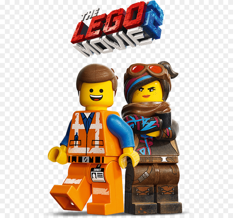 Toy Block Lego Movie 2 Characters Emmet, Figurine, Baby, Face, Head Png