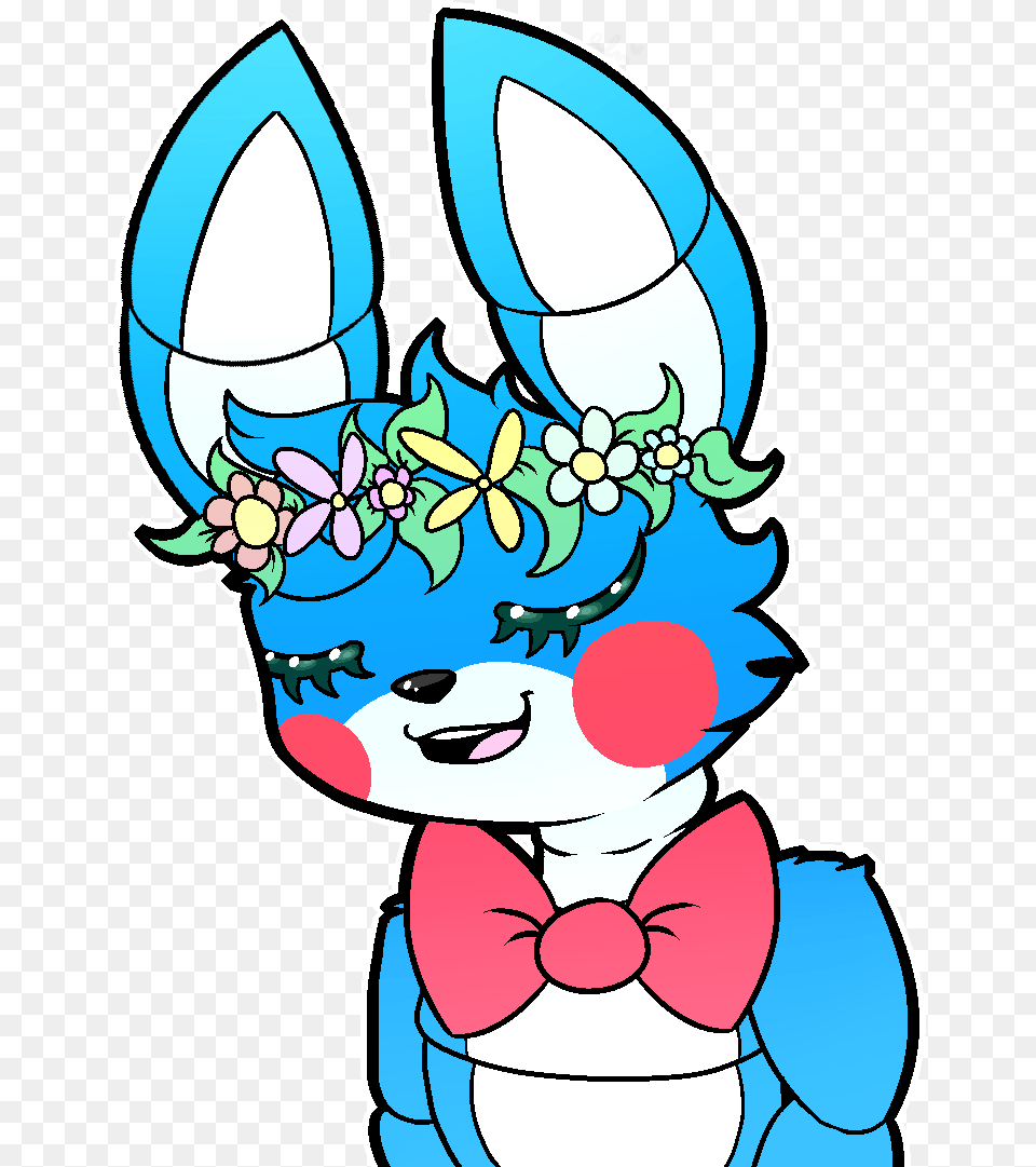 Toy Bonnie Flower Crown Clipart Download, Book, Publication, Comics, Baby Free Transparent Png