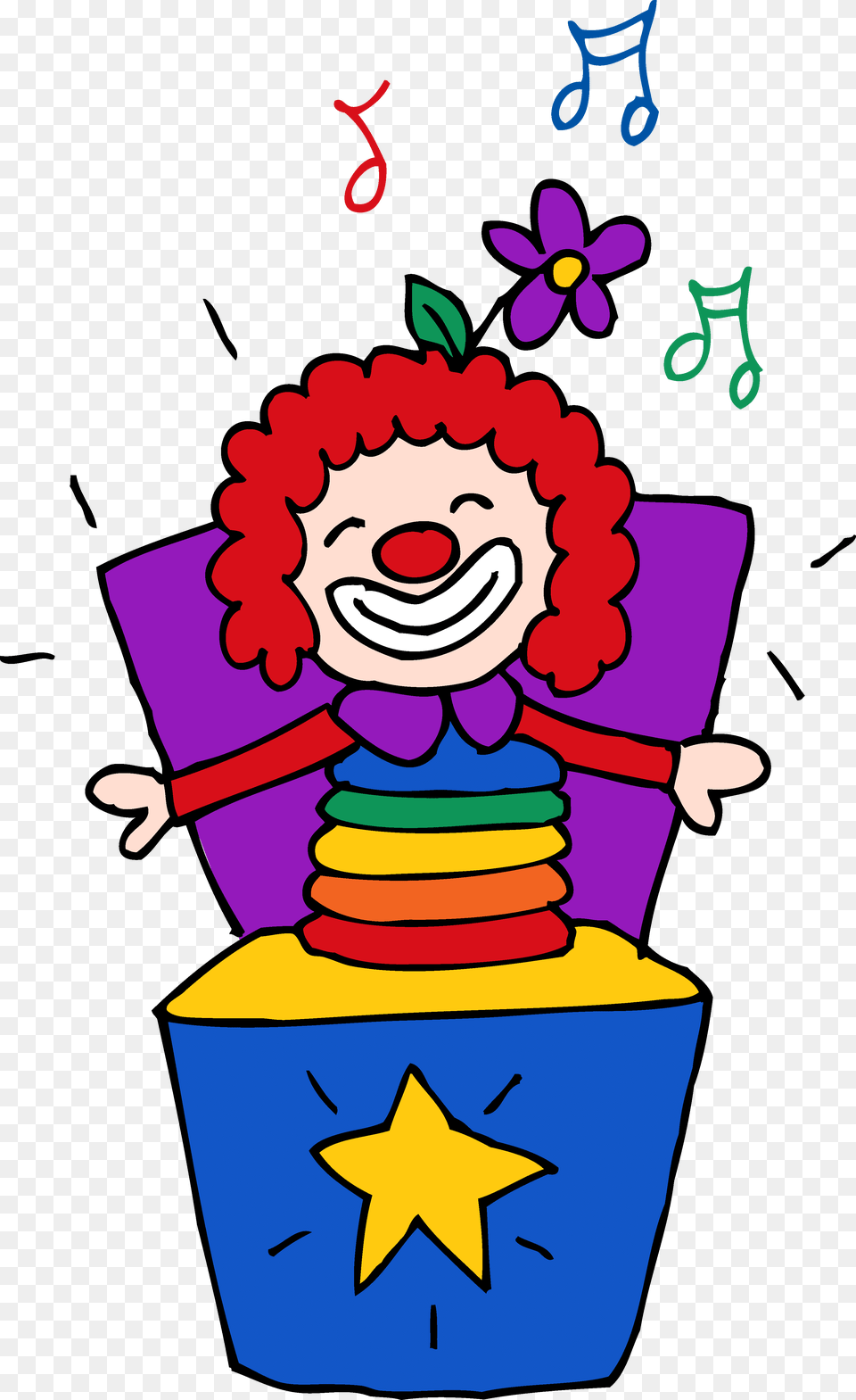 Toy Box Cliparts, Performer, Person, Clown, Baby Free Png