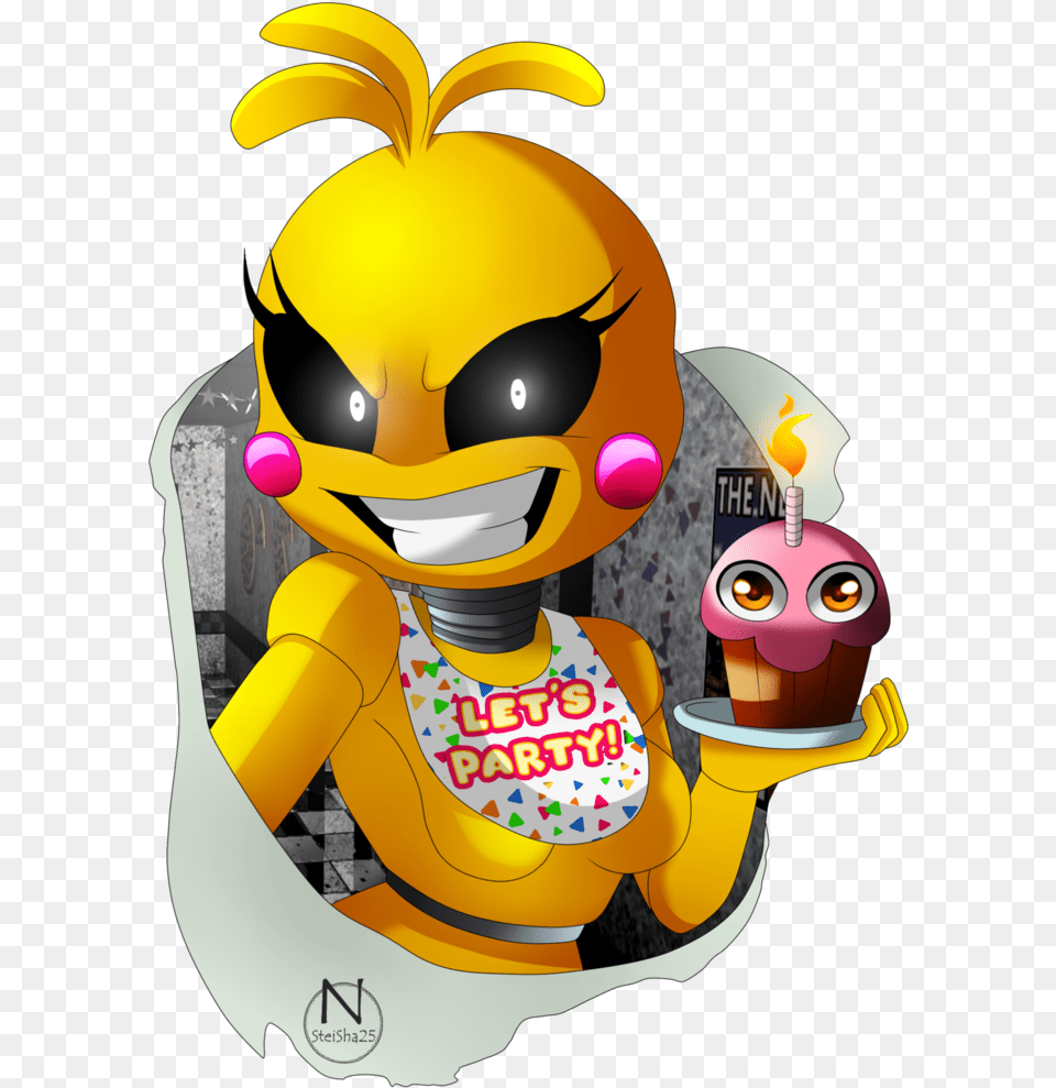 Toy Chica Sonic Style By N Steisha Toy Chica Free Png Download