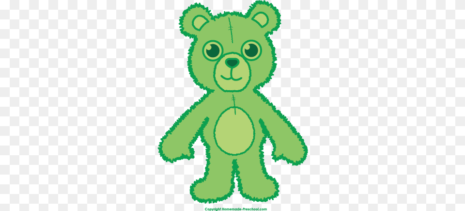 Toy Clipart Teddy Bear, Green, Animal, Mammal, Wildlife Free Transparent Png