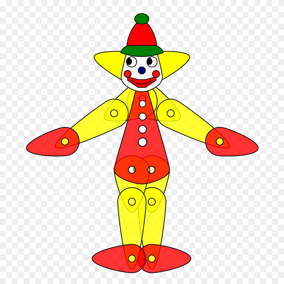 Toy Clown Puppet Animation Icons Free Transparent Png
