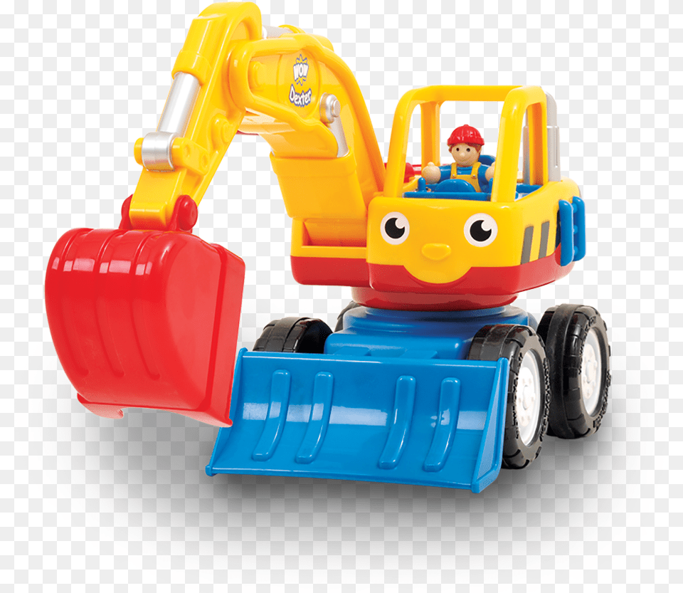 Toy Digger, Machine, Wheel, Baby, Person Png