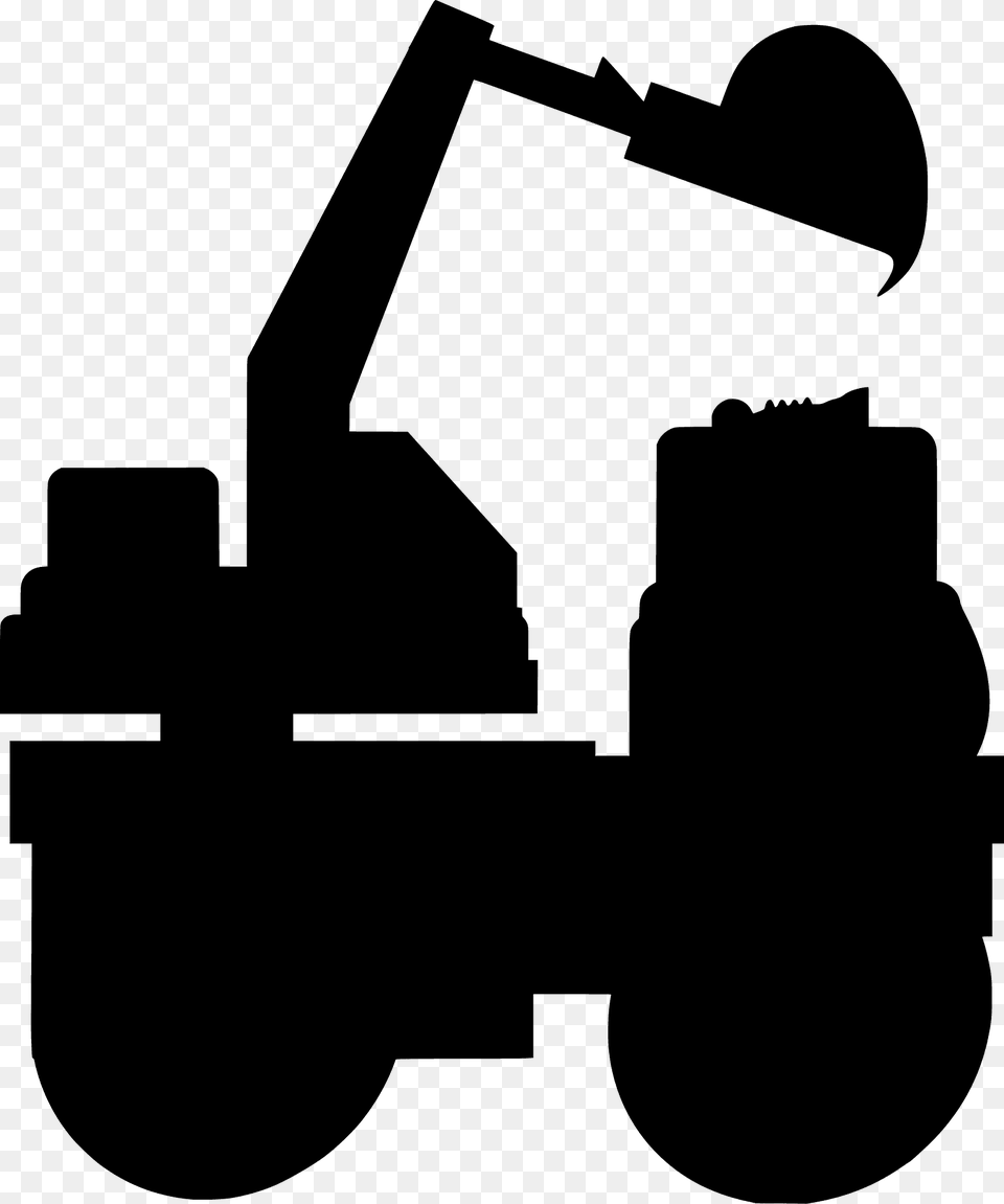 Toy Excavator Silhouette, Lighting, Dynamite, Weapon Png Image